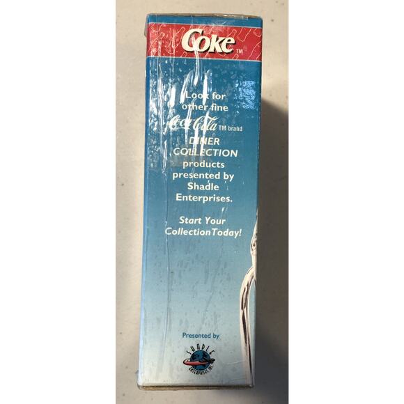 Coca Cola "Salt And Pepper Shaker Set " - Die Cast Chrome Plated Metal - Picture 3 of 4